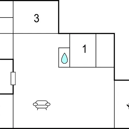 3 Bedroom Cozy In Appartamento